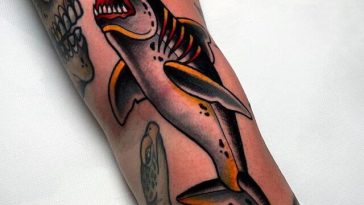 Traditional Shark Tattoo