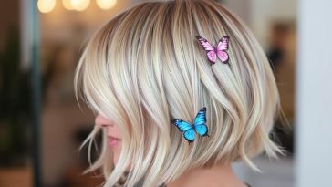 butterfly bob haircut